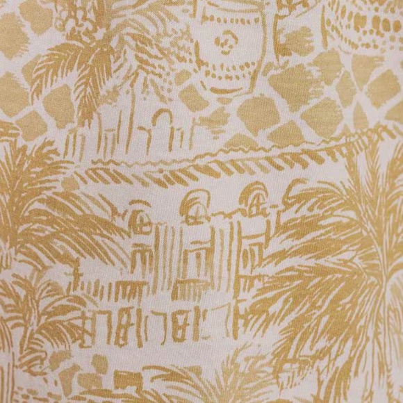 NWT LILLY PULITZER DEV DRESS SAND BAR PALM BEACH PARADISE M - Picture 4 of 7